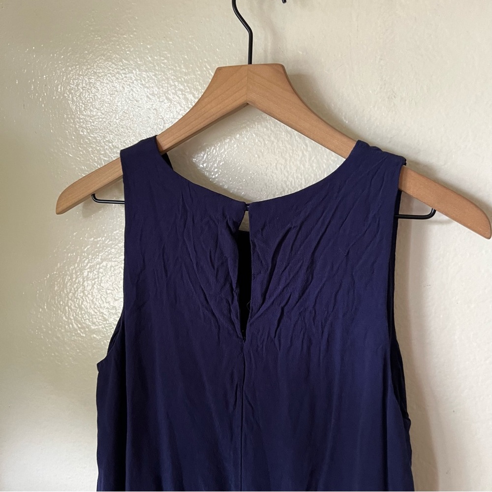 Lulus | Sassy Sweetheart Navy Blue Shift Dress - Picture 6 of 7